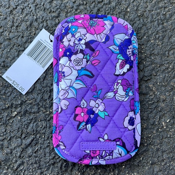 NWT Vera Bradley 3-piece Set- Smartphone Wristlet, Luggage ID, and Eyeglass Case - Picture 4 of 7